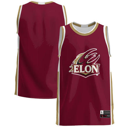 Gameday Greats Maroon Elon Phoenix Lightweight Basketball Jersey - retro stitched basketball jersey for Gameday Greats fans
