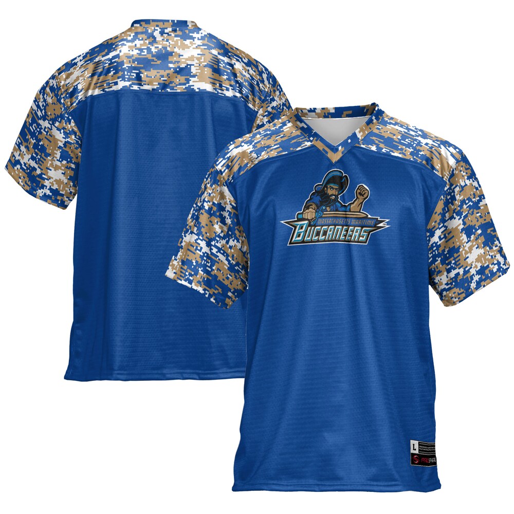 Gameday Greats Blue Massachusetts Maritime Academy Buccaneers Football Jersey - retro stitched football jersey for Gameday Greats fans