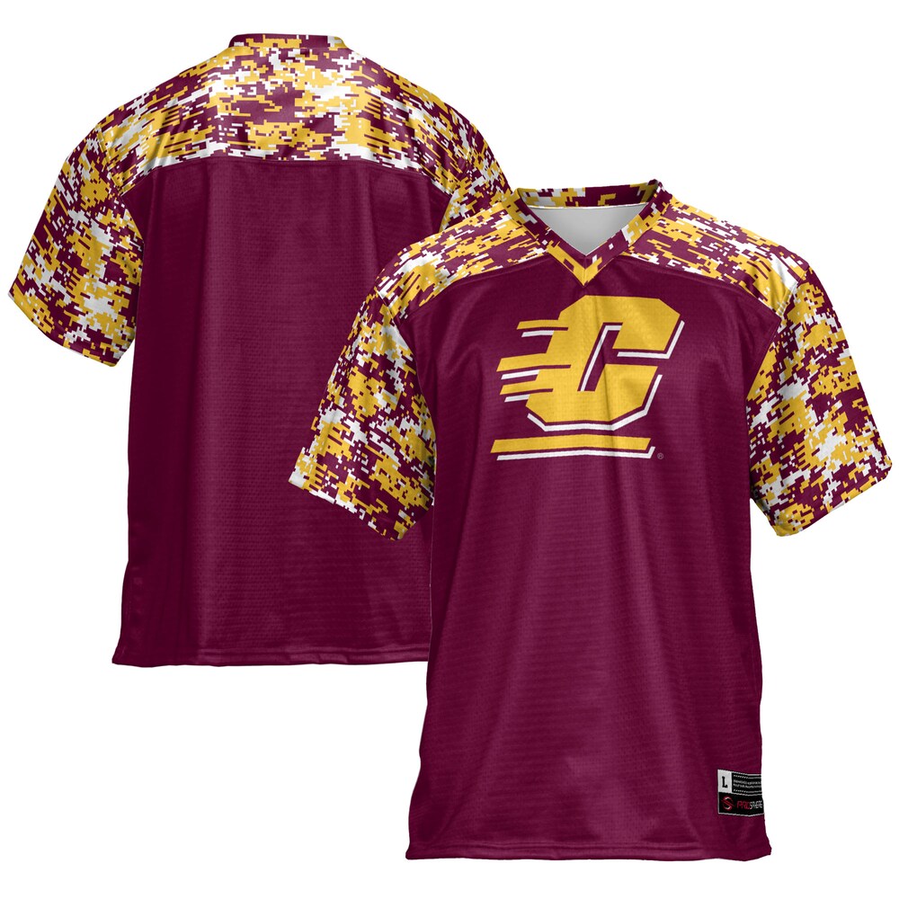 Gameday Greats Maroon Central Michigan Chippewas Football Jersey - retro stitched football jersey for Gameday Greats fans