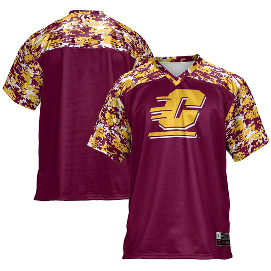 Gameday Greats Maroon Central Michigan Chippewas Football Jersey - retro stitched football jersey for Gameday Greats fans