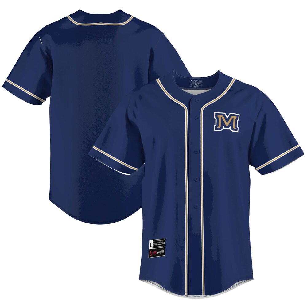 Gameday Greats Blue Montana State Bobcats Lightweight Baseball Jersey - retro stitched baseball jersey for Gameday Greats fans