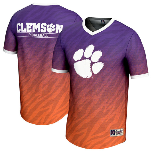Gameday Greats Purple Clemson Tigers Lightweight Pickleball Jersey - retro stitched jersey jersey for Gameday Greats fans