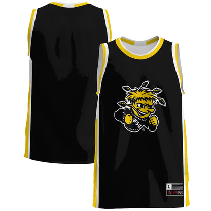 Gameday Greats Black Wichita State Shockers Lightweight Basketball Jersey - retro stitched basketball jersey for Gameday Greats fans