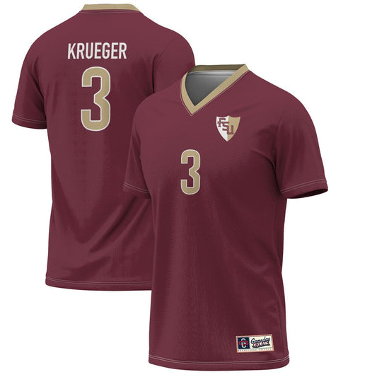 Gameday Greats Casey Krueger Garnet Florida State Seminoles Lightweight Alumni Soccer Jersey - retro stitched jersey jersey for Gameday Greats fans