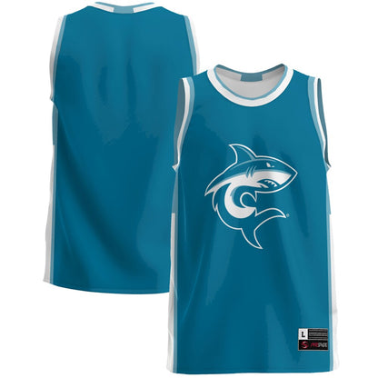 Gameday Greats Teal Hawaii Pacific Sharks Lightweight Basketball Jersey - retro stitched basketball jersey for Gameday Greats fans