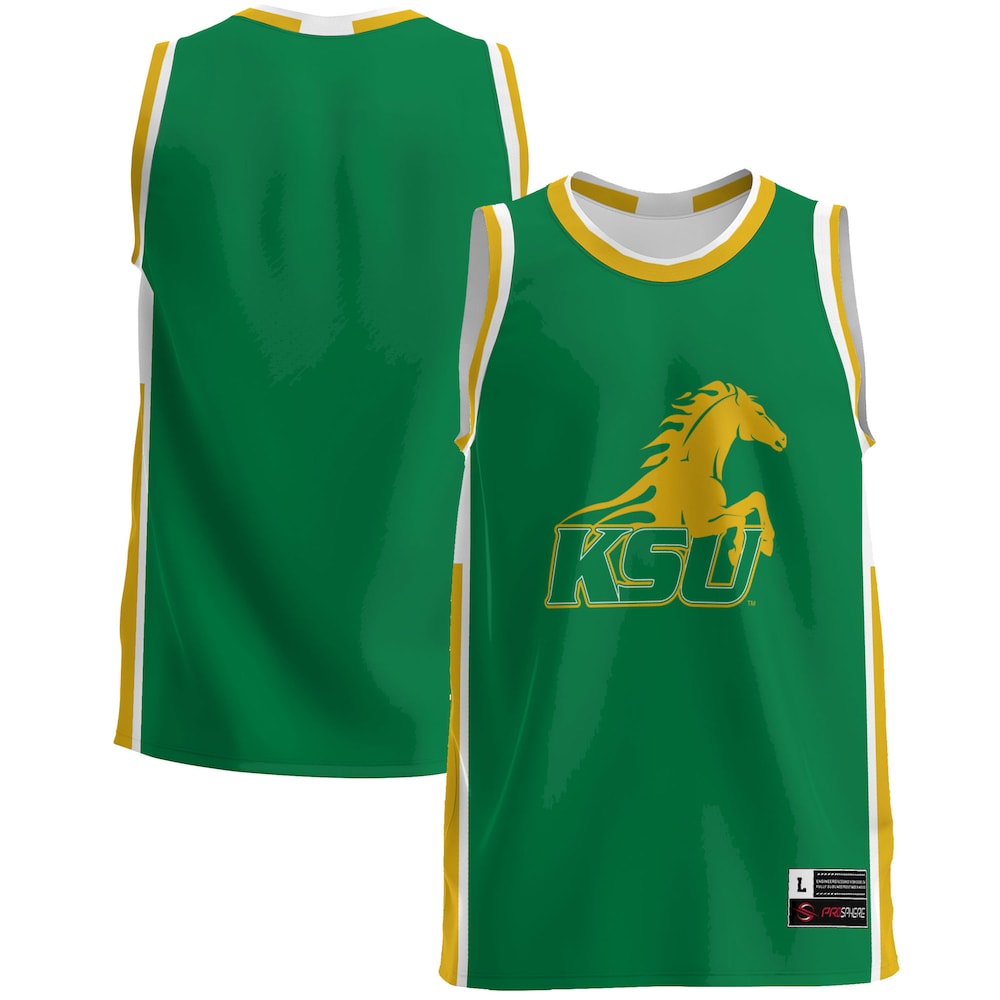 Gameday Greats Green Kentucky State Thorobreds Lightweight Basketball Jersey - retro stitched basketball jersey for Gameday Greats fans