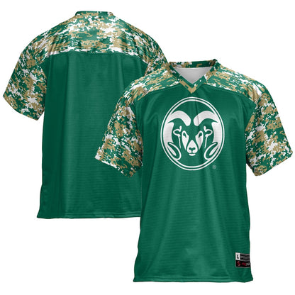Gameday Greats Green Colorado State Rams Football Jersey - retro stitched football jersey for Gameday Greats fans