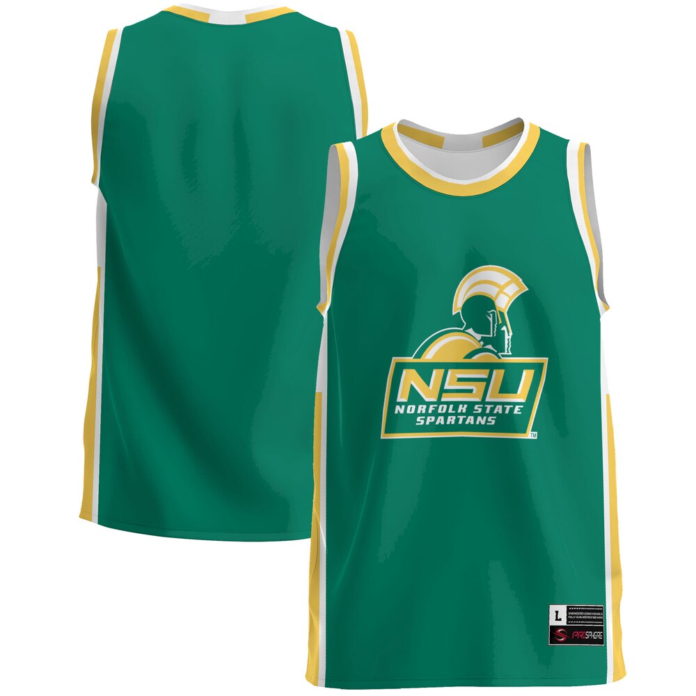 Gameday Greats Green Norfolk State Spartans Lightweight Basketball Jersey - retro stitched basketball jersey for Gameday Greats fans