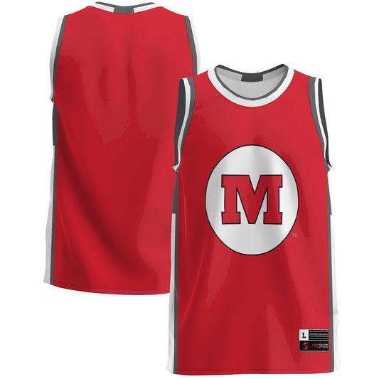 Gameday Greats Red Monmouth College Fighting Scots Lightweight Basketball Jersey - retro stitched basketball jersey for Gameday Greats fans