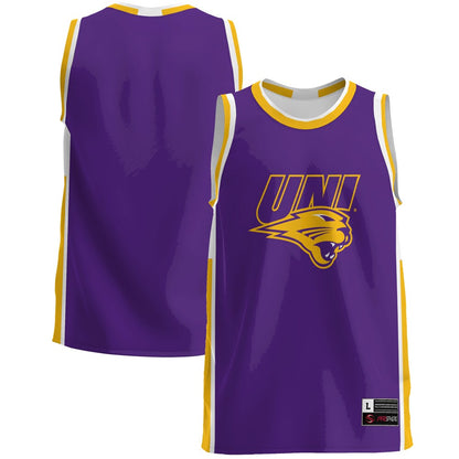 Gameday Greats Purple Northern Iowa Panthers Lightweight Basketball Jersey - retro stitched basketball jersey for Gameday Greats fans
