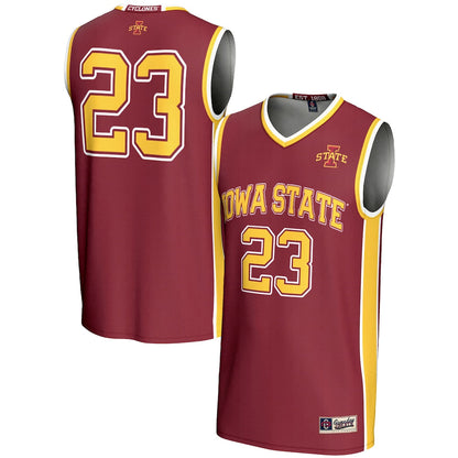 Gameday Greats 23 Cardinal Iowa State Cyclones Lightweight Basketball Jersey - retro stitched basketball jersey for Gameday Greats fans
