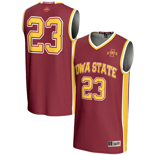 Gameday Greats 23 Cardinal Iowa State Cyclones Lightweight Basketball Jersey - retro stitched basketball jersey for Gameday Greats fans