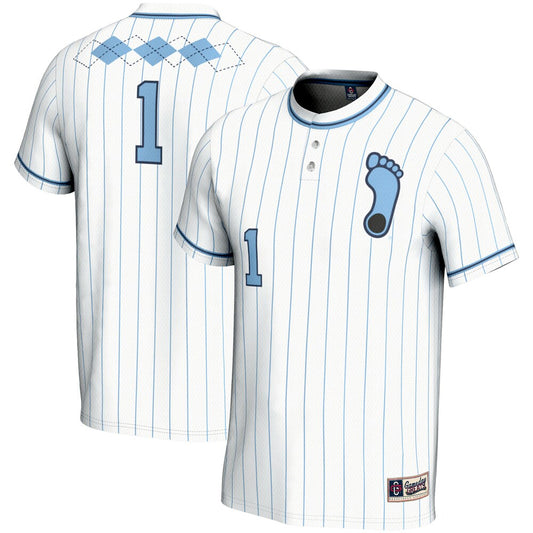 Gameday Greats White 1 North Carolina Tar Heels Lightweight Softball Jersey - retro stitched jersey jersey for Gameday Greats fans