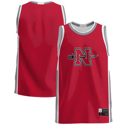 Gameday Greats Red Nicholls State Colonels Lightweight Basketball Jersey - retro stitched basketball jersey for Gameday Greats fans