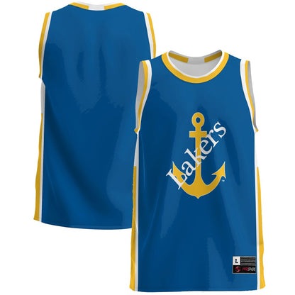 Gameday Greats Royal Lake Superior State Lakers Lightweight Basketball Jersey - retro stitched basketball jersey for Gameday Greats fans