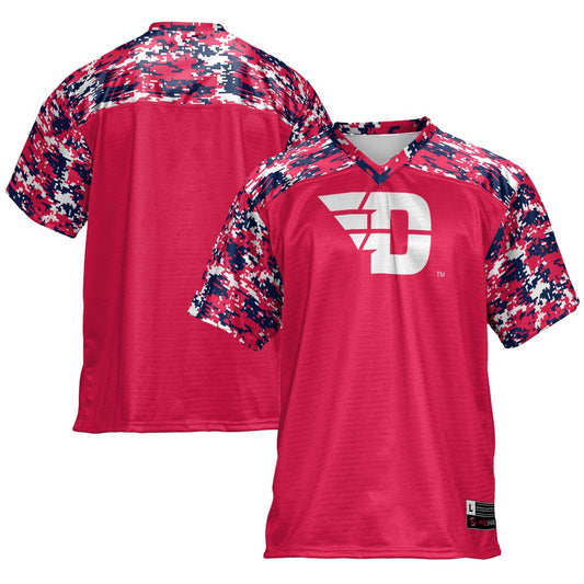 Gameday Greats Red Dayton Flyers Football Jersey - retro stitched football jersey for Gameday Greats fans