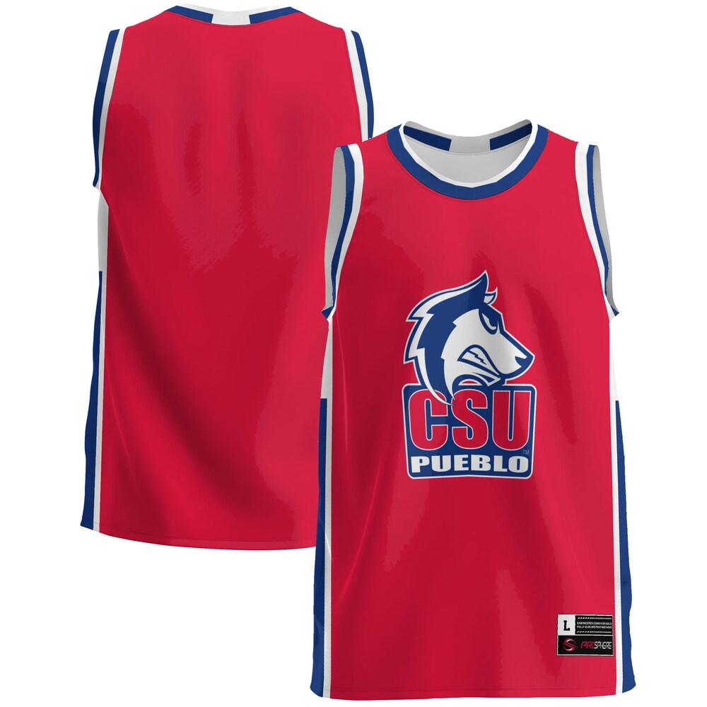 Gameday Greats Blue Colorado State Pueblo Thunderwolves Lightweight Basketball Jersey - retro stitched basketball jersey for Gameday Greats fans