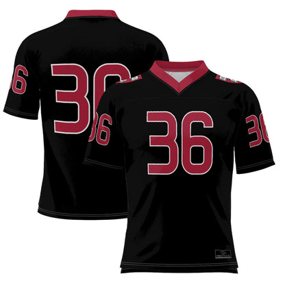 Gameday Greats 36 Black Harvard Crimson Football Jersey - retro stitched football jersey for Gameday Greats fans
