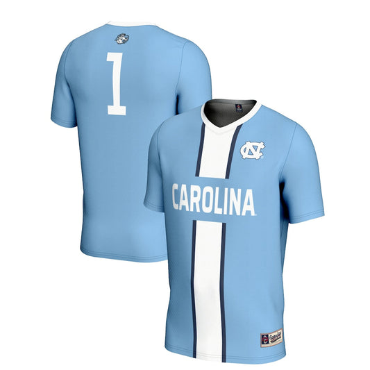 Gameday Greats 1 Carolina Blue North Carolina Tar Heels Soccer Jersey - retro stitched jersey jersey for Gameday Greats fans