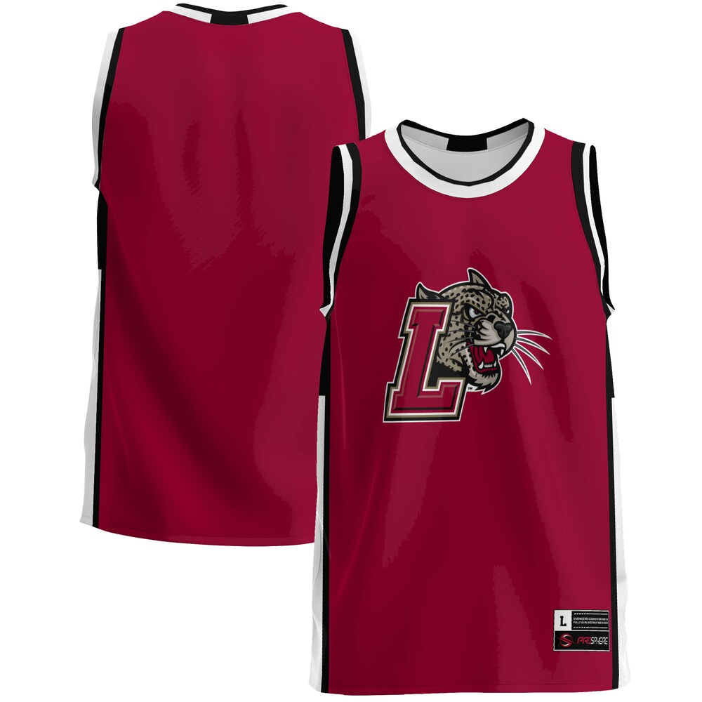 Gameday Greats Maroon Lafayette College Leopards Lightweight Basketball Jersey - retro stitched basketball jersey for Gameday Greats fans