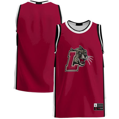 Gameday Greats Maroon Lafayette College Leopards Lightweight Basketball Jersey - retro stitched basketball jersey for Gameday Greats fans