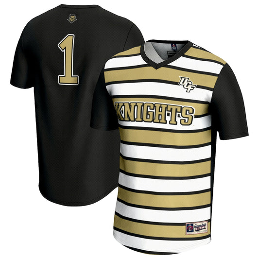 Gameday Greats 1 Black Ucf Knights Lightweight Soccer Fashion Jersey - retro stitched jersey jersey for Gameday Greats fans