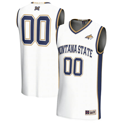 Gameday Greats White Montana State Bobcats Lightweight Basketball Fashion Jersey - retro stitched basketball jersey for Gameday Greats fans