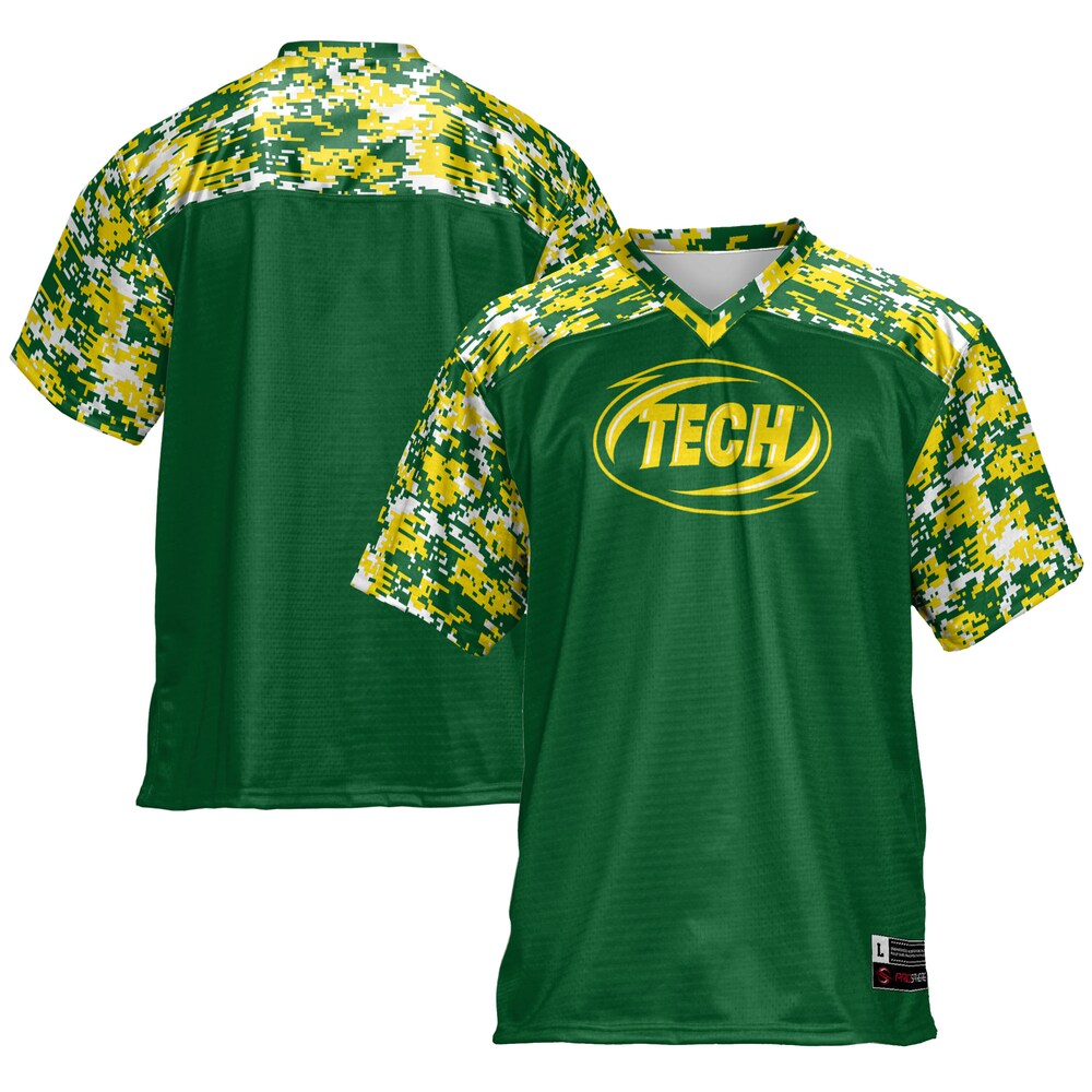 Gameday Greats Green Arkansas Tech Football Jersey - retro stitched football jersey for Gameday Greats fans