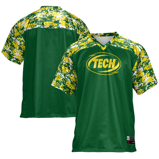 Gameday Greats Green Arkansas Tech Football Jersey - retro stitched football jersey for Gameday Greats fans