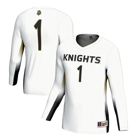 Gameday Greats 1 White Ucf Knights Lightweight Volleyball Jersey - retro stitched jersey jersey for Gameday Greats fans