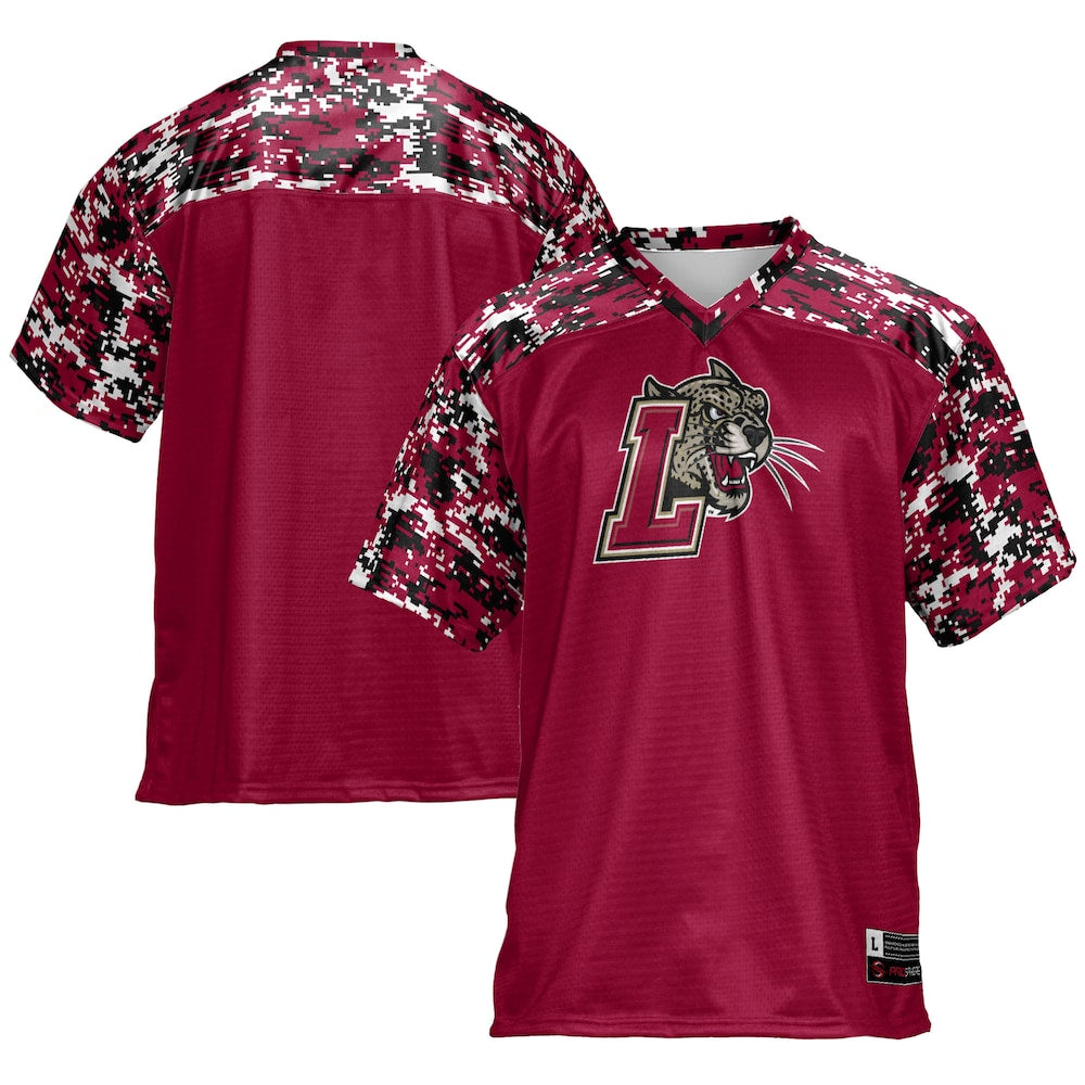 Gameday Greats Maroon Lafayette College Leopards Football Jersey - retro stitched football jersey for Gameday Greats fans