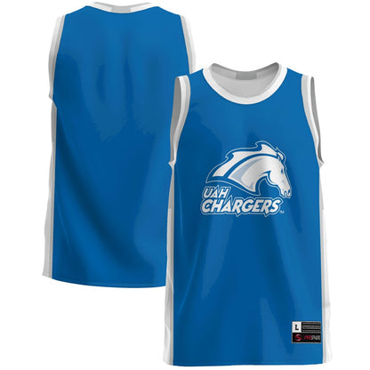 Gameday Greats Royal Uah Chargers Lightweight Basketball Jersey - retro stitched basketball jersey for Gameday Greats fans