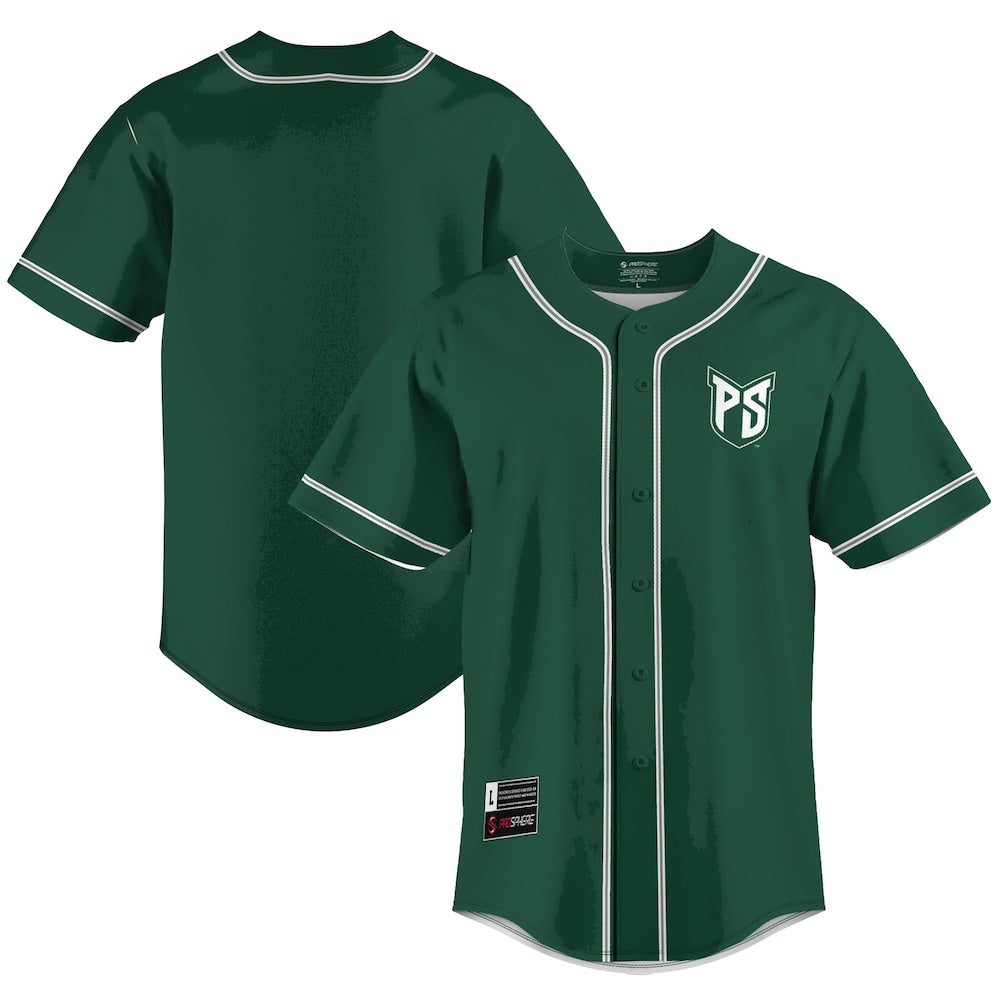 Gameday Greats Green Portland State Vikings Lightweight Baseball Jersey - retro stitched baseball jersey for Gameday Greats fans
