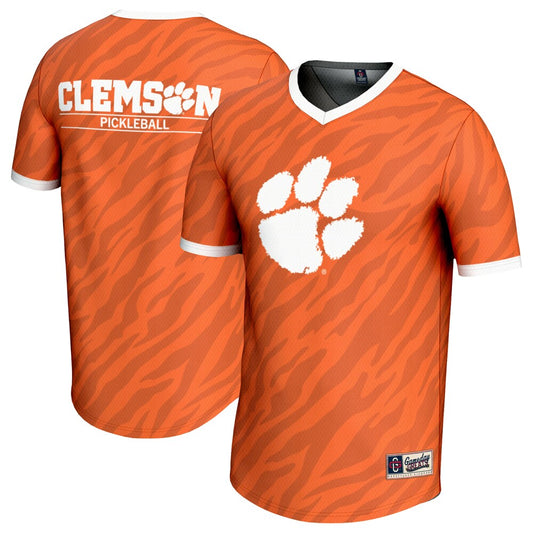 Gameday Greats Orange Clemson Tigers Lightweight Pickleball Jersey - retro stitched jersey jersey for Gameday Greats fans