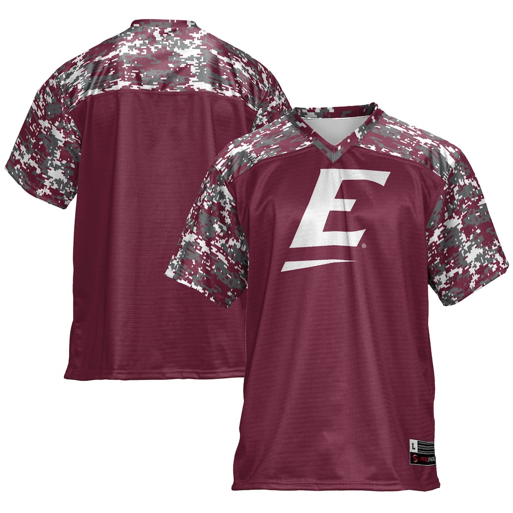 Gameday Greats Maroon Eastern Kentucky Colonels Football Jersey - retro stitched football jersey for Gameday Greats fans