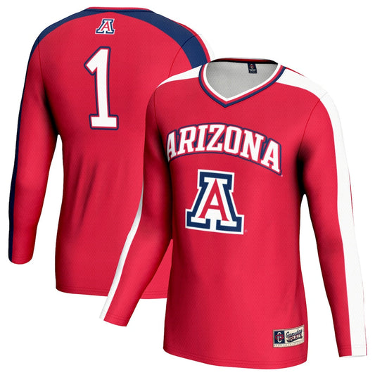 Gameday Greats Red Arizona Wildcats Volleyball Lightweight Fashion Jersey - retro stitched jersey jersey for Gameday Greats fans