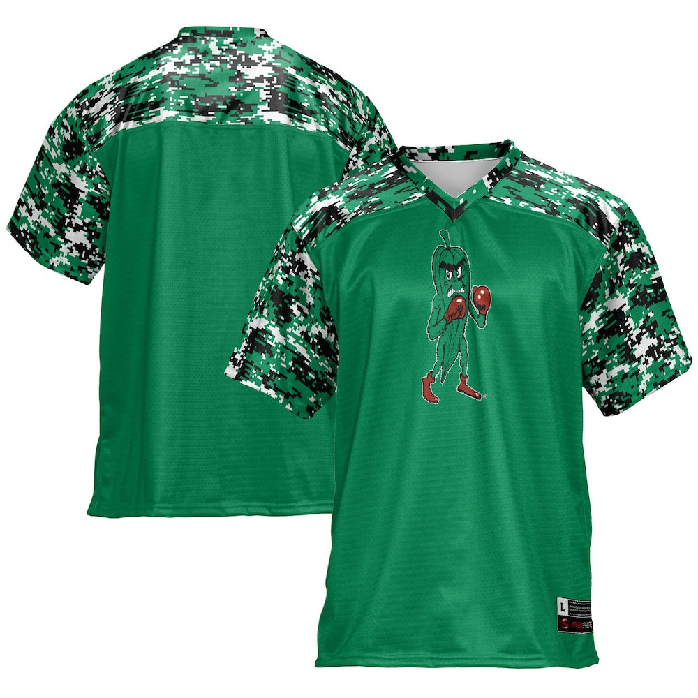 Gameday Greats Forest Green Delta State Statesmen Football Jersey - retro stitched football jersey for Gameday Greats fans
