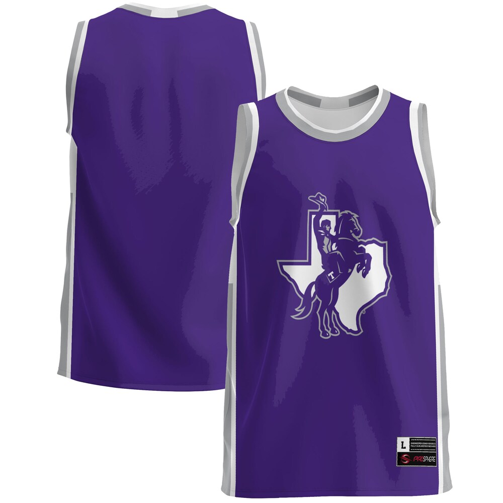 Gameday Greats Purple Tarleton State Texans Lightweight Basketball Jersey - retro stitched basketball jersey for Gameday Greats fans