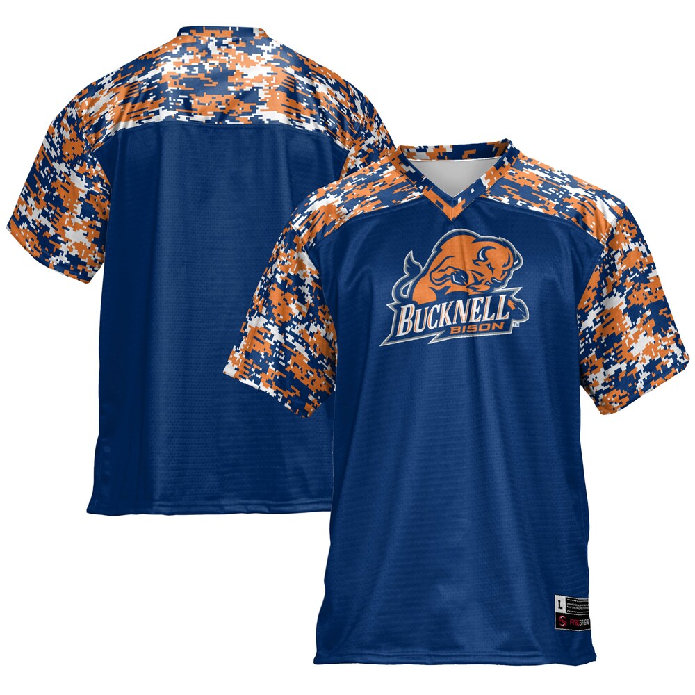 Gameday Greats Blue Bucknell Bison Football Jersey - retro stitched football jersey for Gameday Greats fans