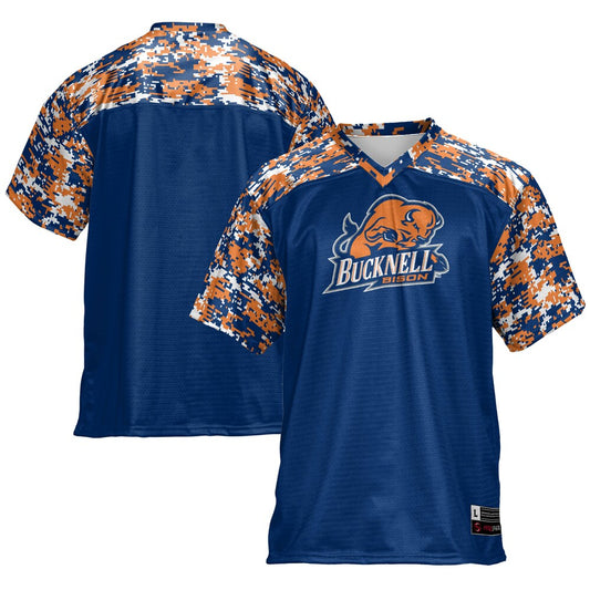 Gameday Greats Blue Bucknell Bison Football Jersey - retro stitched football jersey for Gameday Greats fans