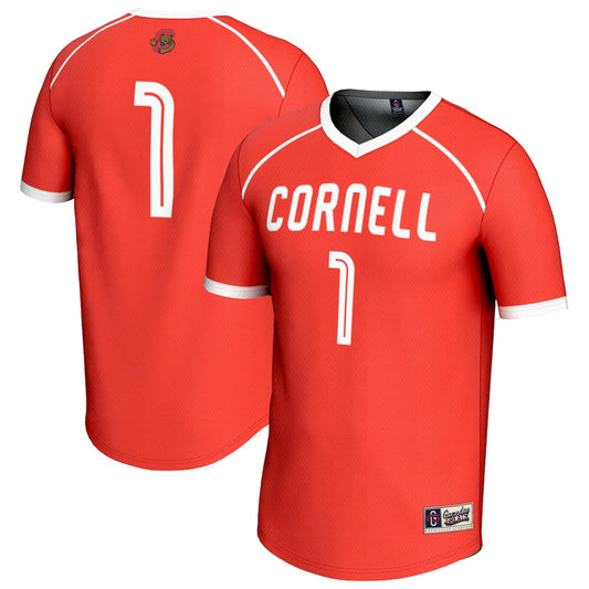 Gameday Greats 1 Red Cornell Big Red Lightweight Lacrosse Fashion Jersey - retro stitched jersey jersey for Gameday Greats fans