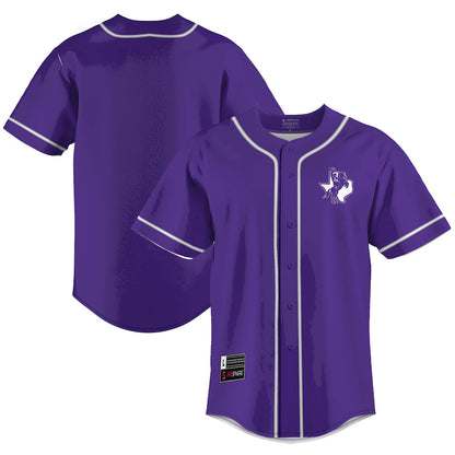 Gameday Greats Purple Tarleton State Texans Lightweight Baseball Jersey - retro stitched baseball jersey for Gameday Greats fans