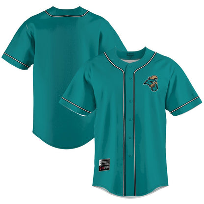 Gameday Greats Teal Coastal Carolina Chanticleers Lightweight Baseball Jersey - retro stitched baseball jersey for Gameday Greats fans