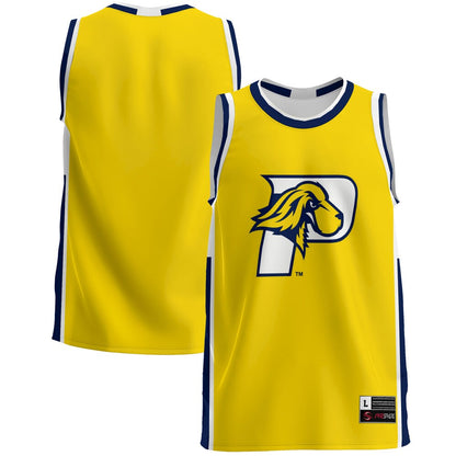 Gameday Greats Blue Pace University Setters Lightweight Basketball Jersey - retro stitched basketball jersey for Gameday Greats fans