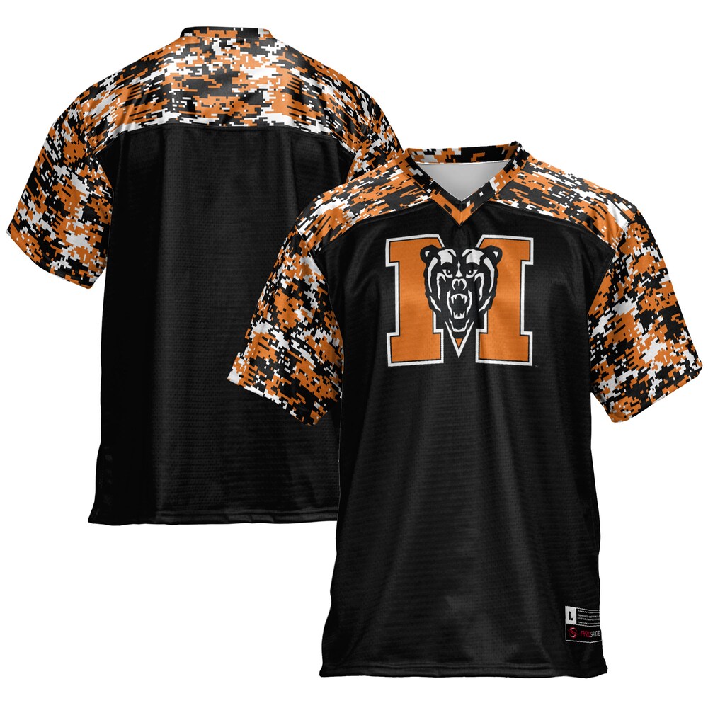 Gameday Greats Black Mercer Bears Football Jersey - retro stitched football jersey for Gameday Greats fans