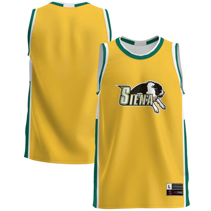 Gameday Greats Green Siena Saints Lightweight Basketball Jersey - retro stitched basketball jersey for Gameday Greats fans