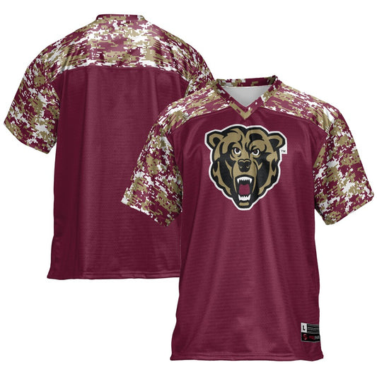 Gameday Greats Maroon Kutztown Golden Bears Football Jersey - retro stitched football jersey for Gameday Greats fans