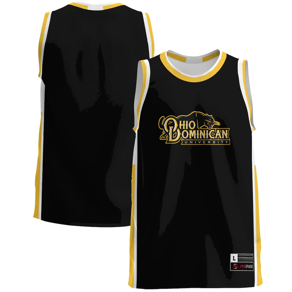 Gameday Greats Gold Ohio Dominican Panthers Lightweight Basketball Jersey - retro stitched basketball jersey for Gameday Greats fans