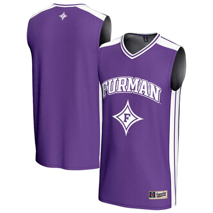 Gameday Greats Purple Furman Paladins Spirit Basketball Jersey - retro stitched basketball jersey for Gameday Greats fans