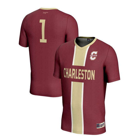Gameday Greats 1 Maroon Charleston Cougars Lightweight Soccer Jersey - retro stitched jersey jersey for Gameday Greats fans